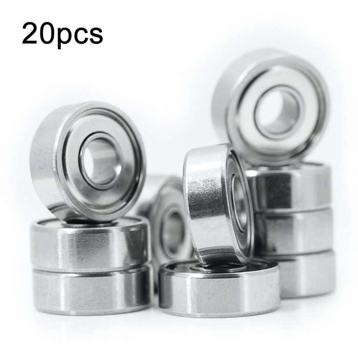 605zz 20pcs Miniature Bearings Silent Deep Groove Ball Bearings