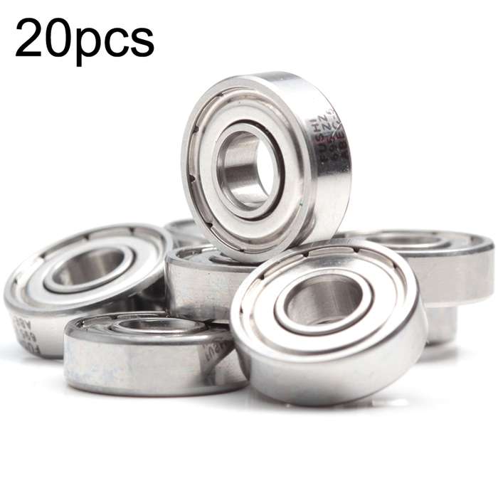695ZZ 20pcs 5x13x4mm Deep Groove Ball Bearing Camera Fingerprint Lock Motor Dedicated Bearing