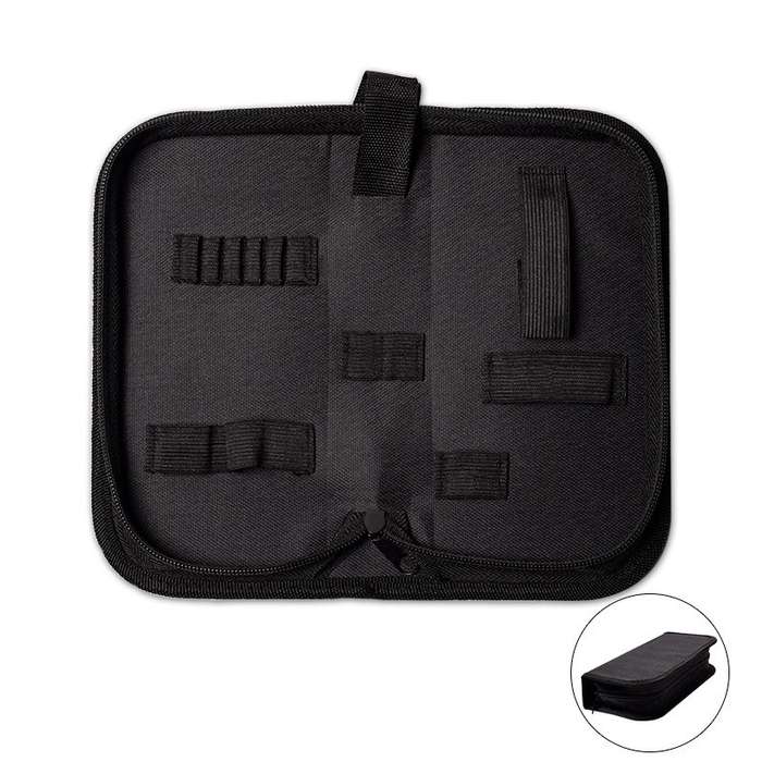 Zipper Storage Package Portable Multi-Function Tool Storage Bag, Style: A Canvas