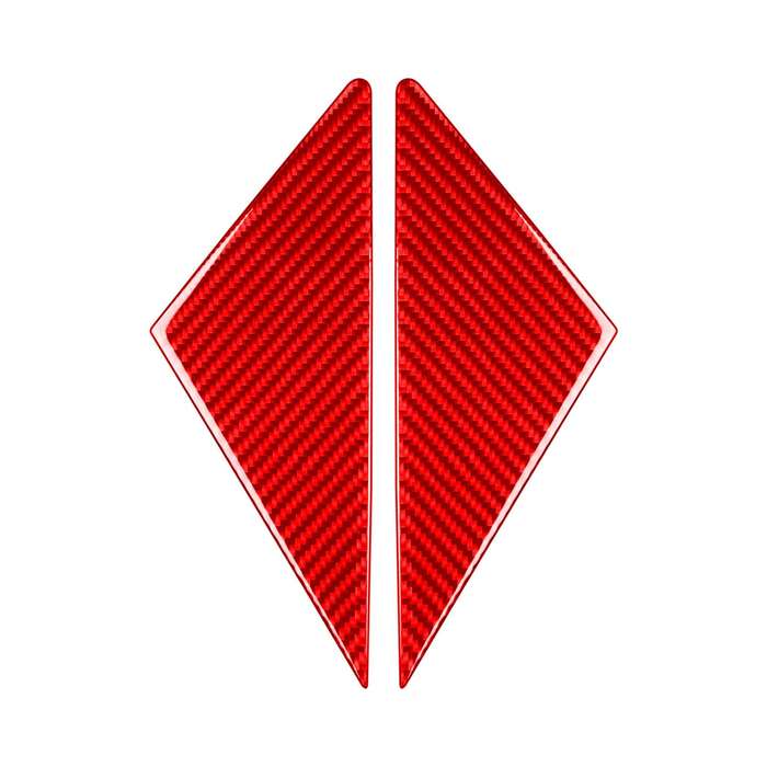 For 2019-2024 BMW 8 Series G14 2pcs /Set Universal A-pillar Stickers for Left and Right Drive(Red)