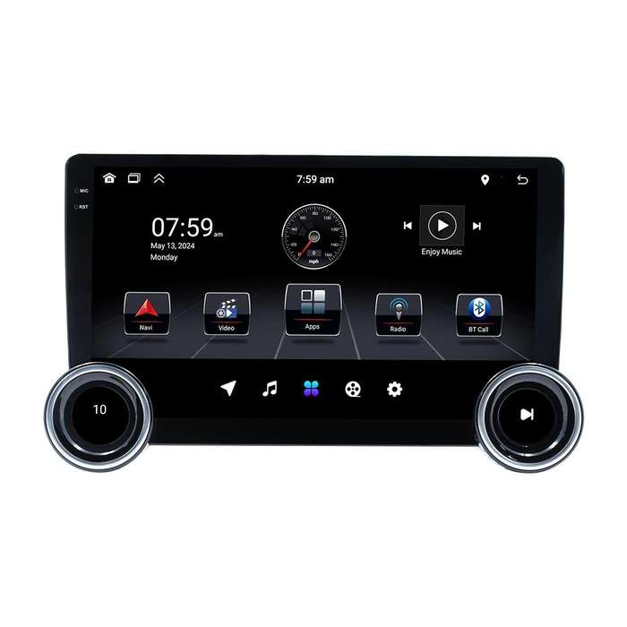 10.1 inch IPS Display + 2.5D Touch Screen Bluetooth FM Radio Car Navigation Machine, Memory: 1+32G
