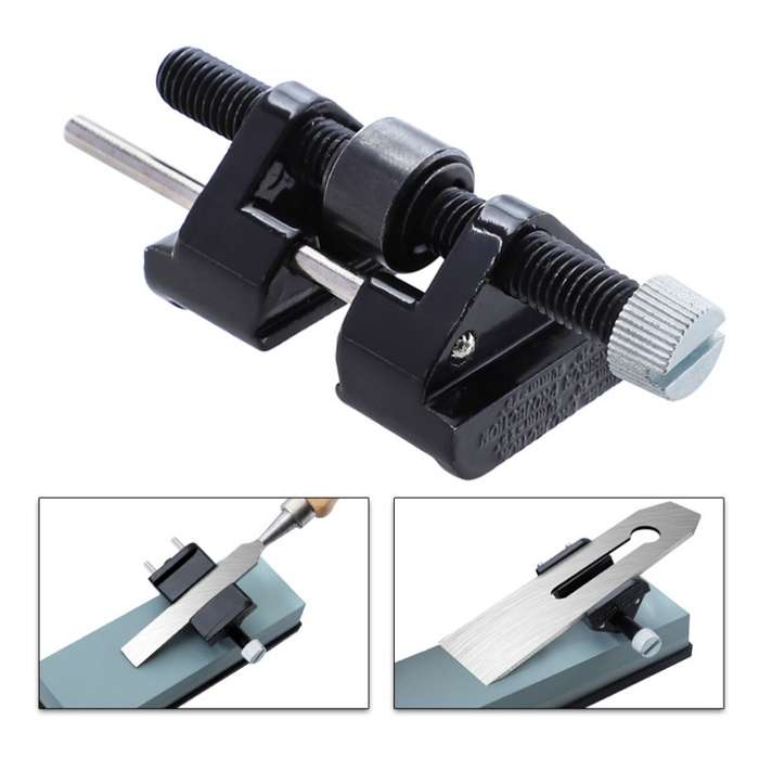 Manual Woodworking Planer Fixed Angle Sharpener Bracket(Black)
