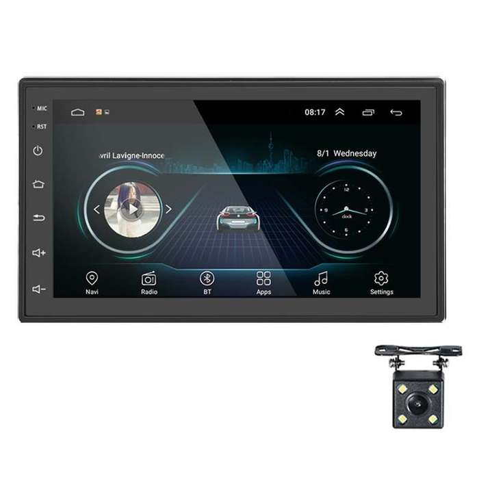 A2222KT 7 Inch Android Navigation WiFi Version 1+32G GPS Bluetooth 2.5D Screen Car Central Control M