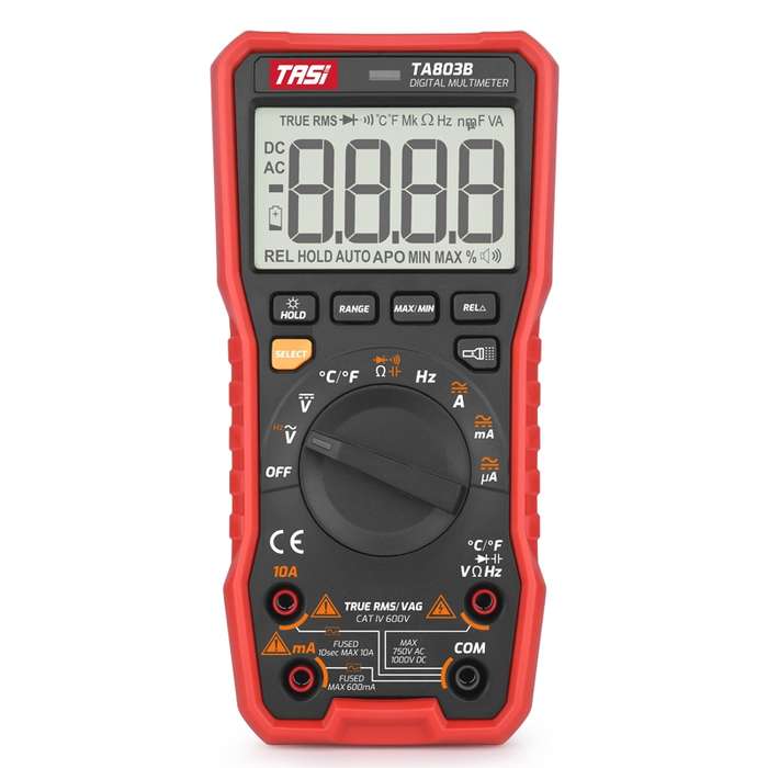 TASI TA803B Digital High Precision Multimeter Digital Display Household Multifunction Electrician Mu