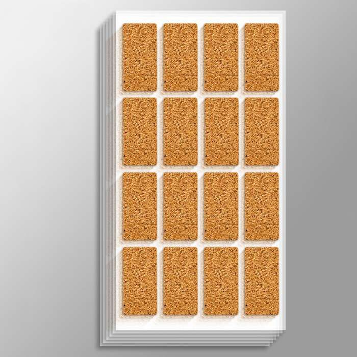 Small Cork 1bag Non-Marking Marker Stickers Kitchen Classification Waterproof Oilproof Self-Adhesiv