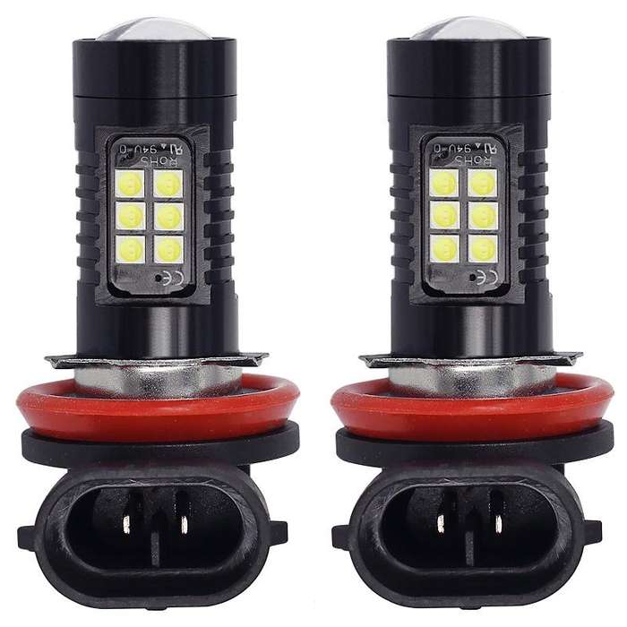 1pair Automotive High-power LED White Light Fog Lamp(H11)