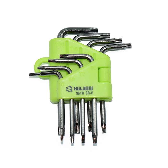 8pcs/set HUIJIAQI Hexagon Torx Screwdriver Spanner Multifunction Combination Tool
