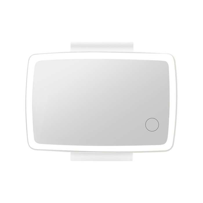 Car Sun Visor LED Light Cosmetic Mirror(White)