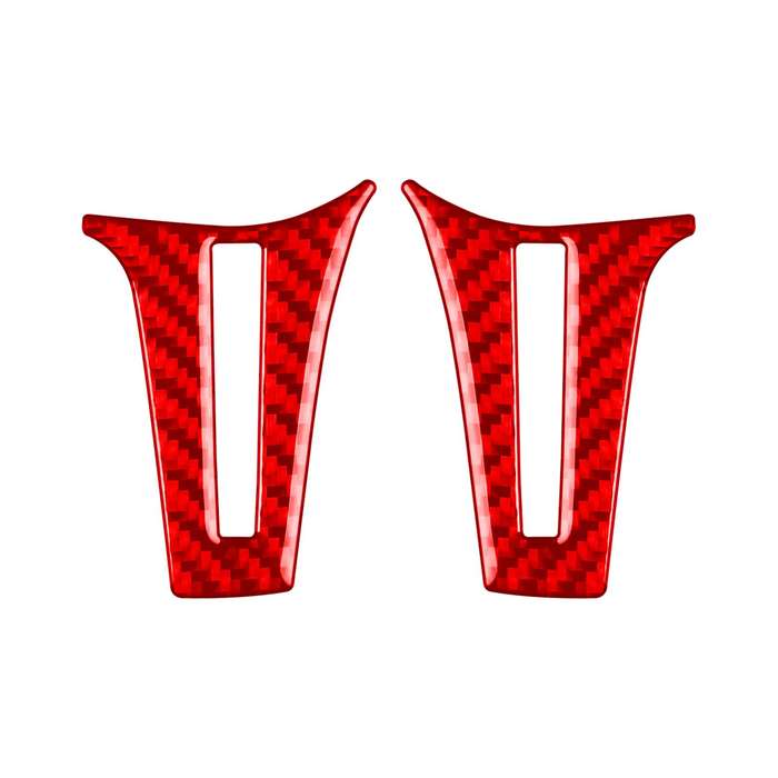For Mercedes-Benz G-Class W463 2pcs /Set Steering Wheel Sticker(Red)