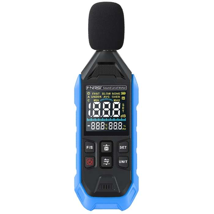 FNIRSI Noise Decibel Meter Home Volume Detector(Blue)
