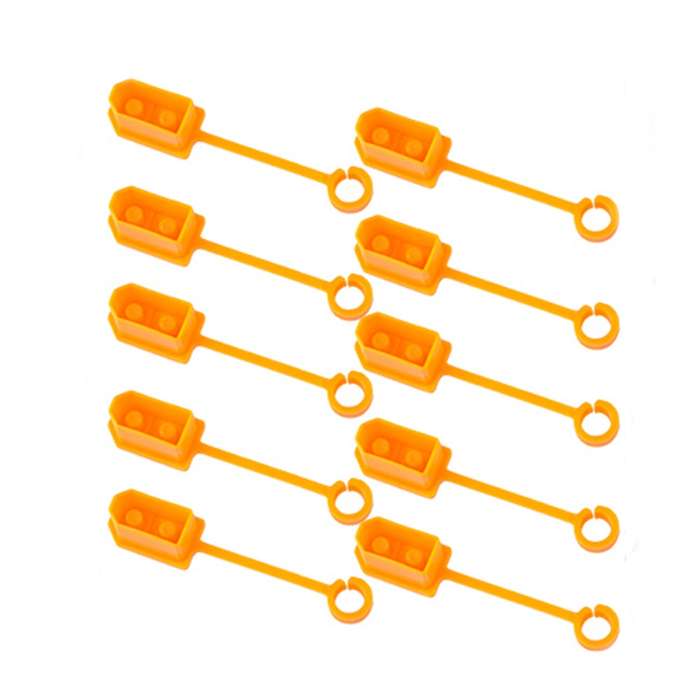 10pcs /Pack XT60 Lithium Battery Plug Protective Cover Plug Dustproof Anti-oxidation Insulation Cove