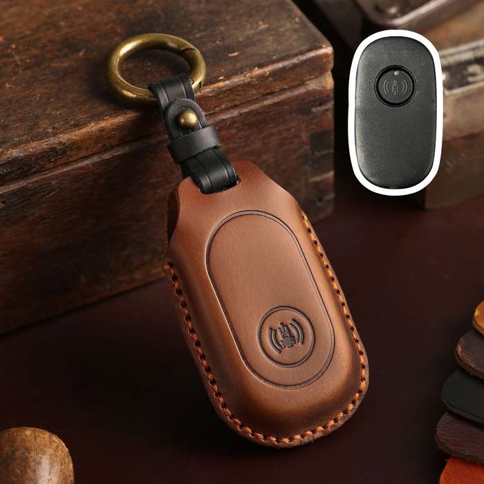 For Sanyang Hallmo Motorcycle Remote Key Protective Case(Blue)