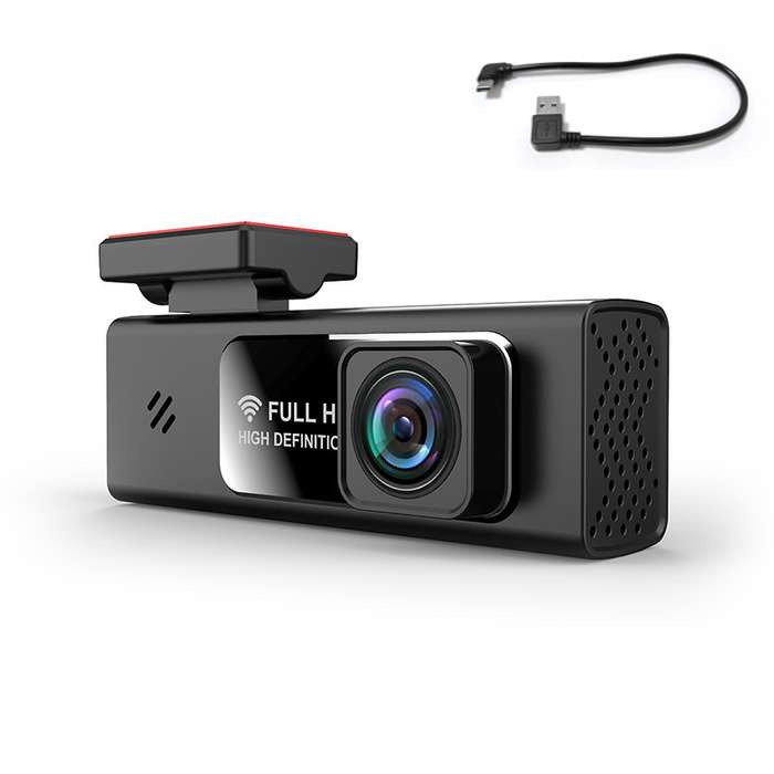 Mobile Phone WIFI Interconnection 2K Ultra-Clear Night Vision Hidden Driving Recorder, Version: USB