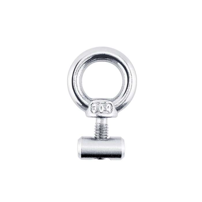 RV Sunshade 304 Stainless Steel Slide Rail Ring, Specifications: 1pcs M4 Ring + Cylinder