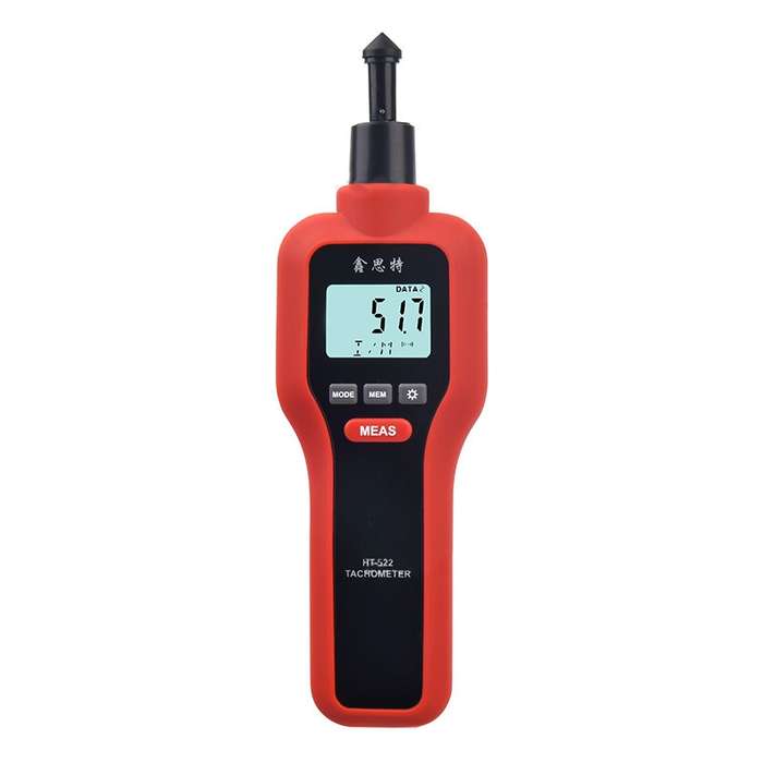 Xinsite HT-522 LCD Digital Tachometer 100,000 PPM Non-Contact Speed Meter