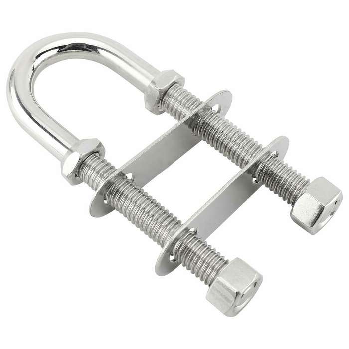 Stainless Steel U-bolts Marine Hardware Accessories, Specifications: M8