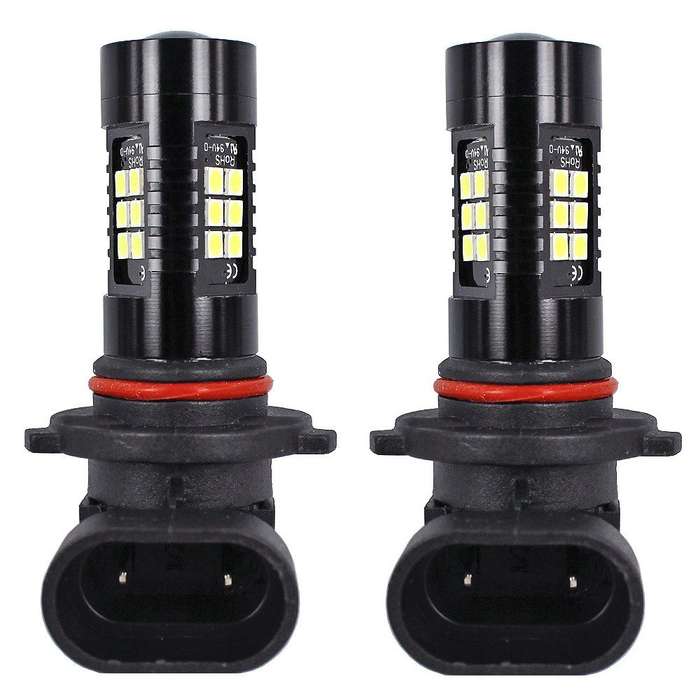 1pair Automotive High-power LED White Light Fog Lamp(9005)