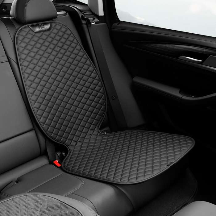 KEEP TOP Thickened Anti-Skid Anti-Wear Protective Pad For Child Car Safety Seat, Size: 110x48cm(Blac