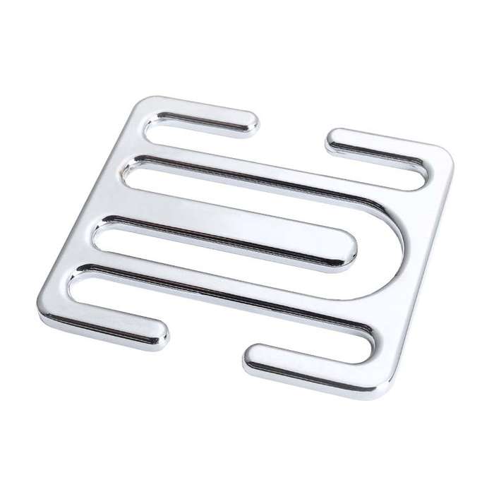 Child Car Seat Belt Adjustment Buckle Fixed Limiter(Silver)