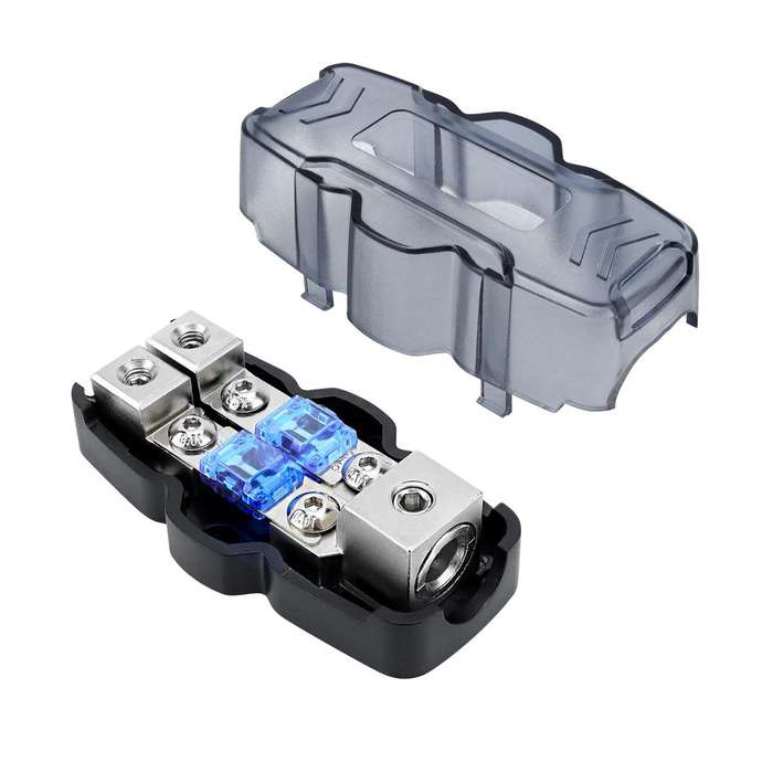 1 Out 2 Ways Car Audio Power Fuse Holder Car Fuse Distribution Block, Specifications: CP-5174