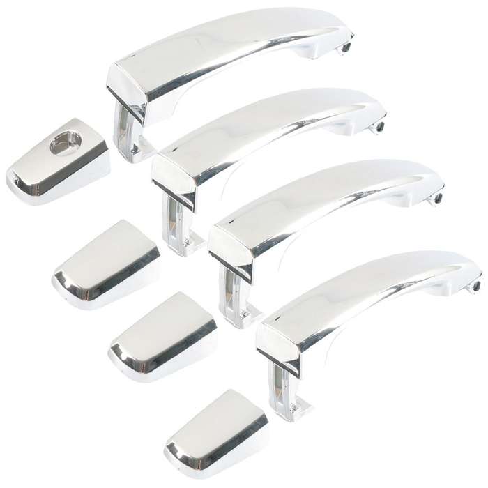 Car Door Outer Handle Accessories For Chevrolet Aveo, Model: Electroplating 4pcs /Set