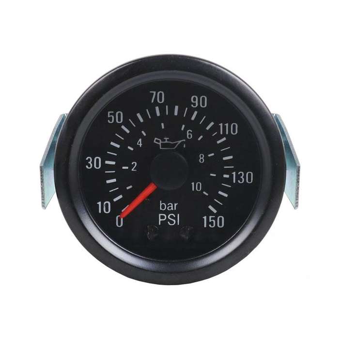 Car Modification Instrument Dual Scale Direct Sensor Oil Pressure Gauge
