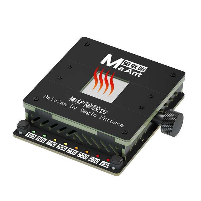 MaAnt SL-2 Cell Phone Fixed CPU Font IC Chip Heating Degumming Platform Repair Tool Fixture