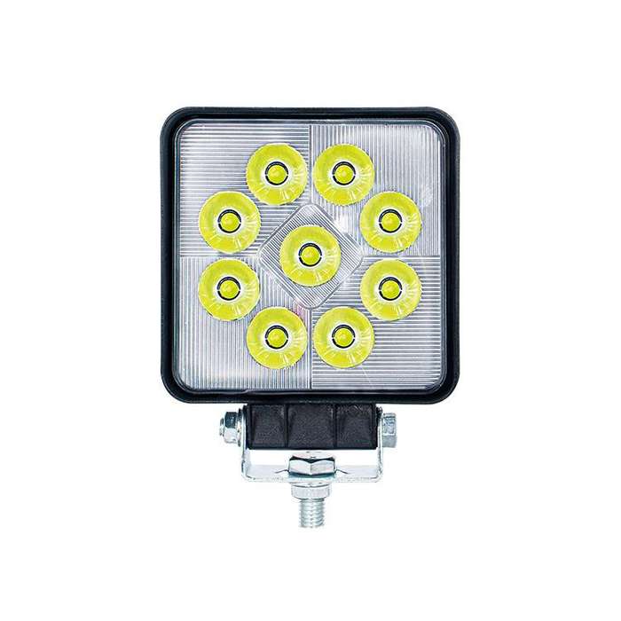 DC 12V-80V Forklift LED High Brightness Front Working Headlight, Size: 4 Inches 9 Beads