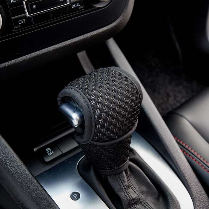 Universal Car Gearshift Cover Interior Accessories, Color: T-type Black