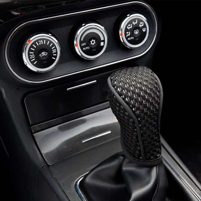 Universal Car Gearshift Cover Interior Accessories, Color: Manual Transmission Black