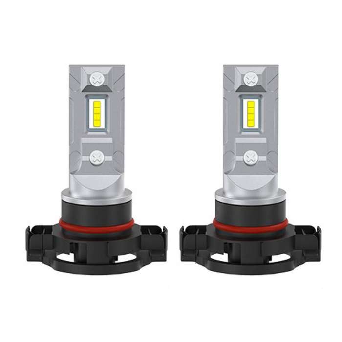 2pcs Mini 1:1 Direct Plug Car LED Headlight Bulb, Specifications: H16(White Light)