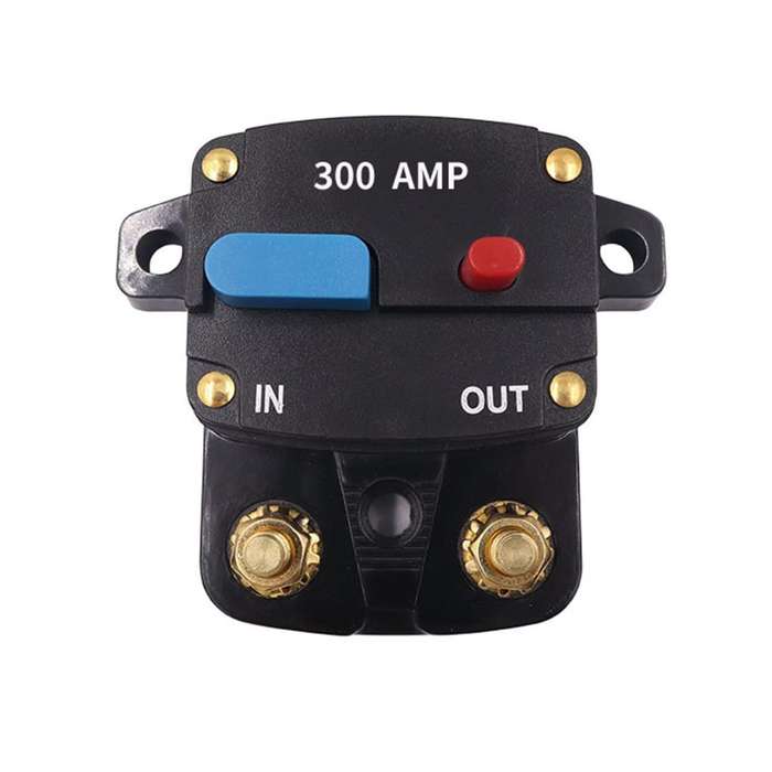 300A Car Audio Recovery Fuse Switch Current Short Circuit Overload Protection Circuit Breaker