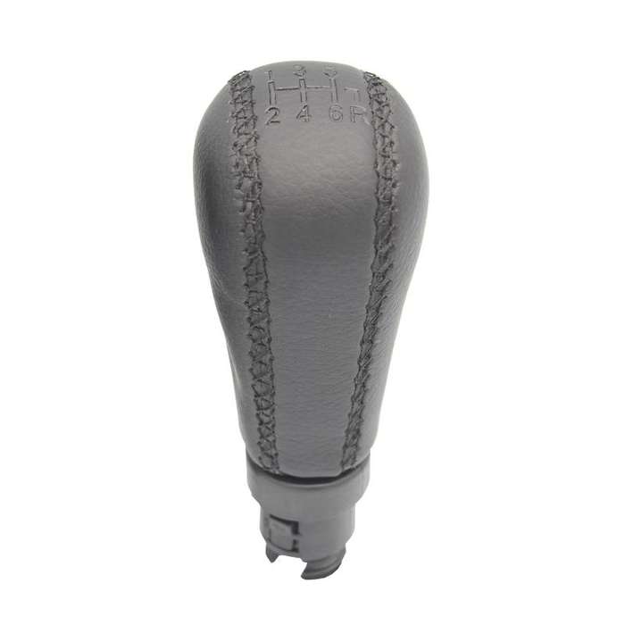 For Volvo S60 / S80 / V70 II / XC70 II Car Gear Knob Shift Hand Ball, Size: 6 Speed(Black Leather)