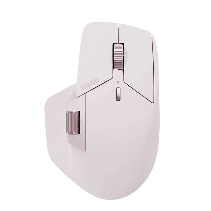 Rapoo Wireless Triple Mode Mice Ergonomic Desktop Laptop Business Office Mouse, Color: MT760mini Pin