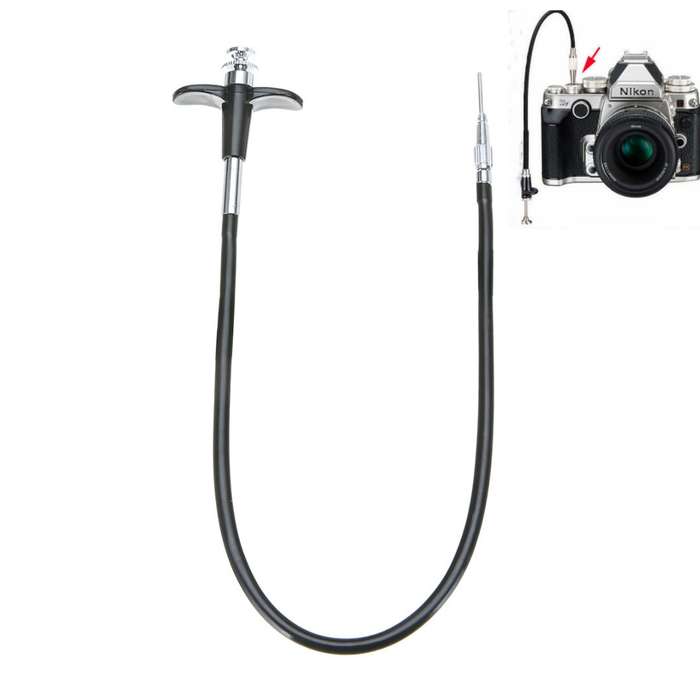 100cm Mechanical Shutter Release for Fujifilm X100S / X20 / X-E1 / Leica M9 Universal Shutter Releas