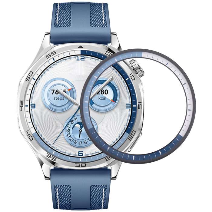 For Huawei Watch GT 5 46mm Original Front Screen Outer Glass Lens (Blue)