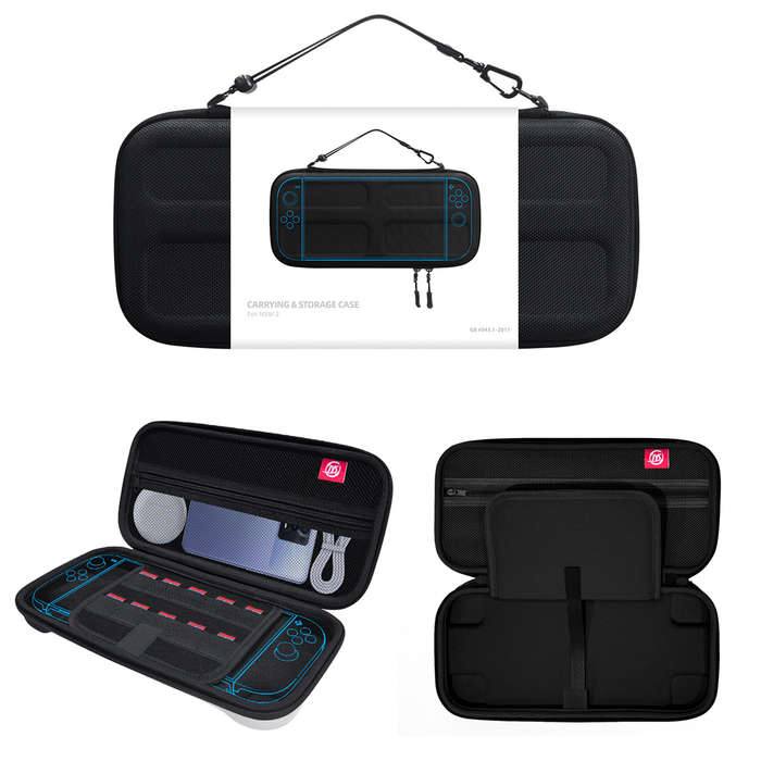 EVA Shockproof Carry Case for Nintendo Switch 2 | Water-Resistant | 10 Game Card Slots