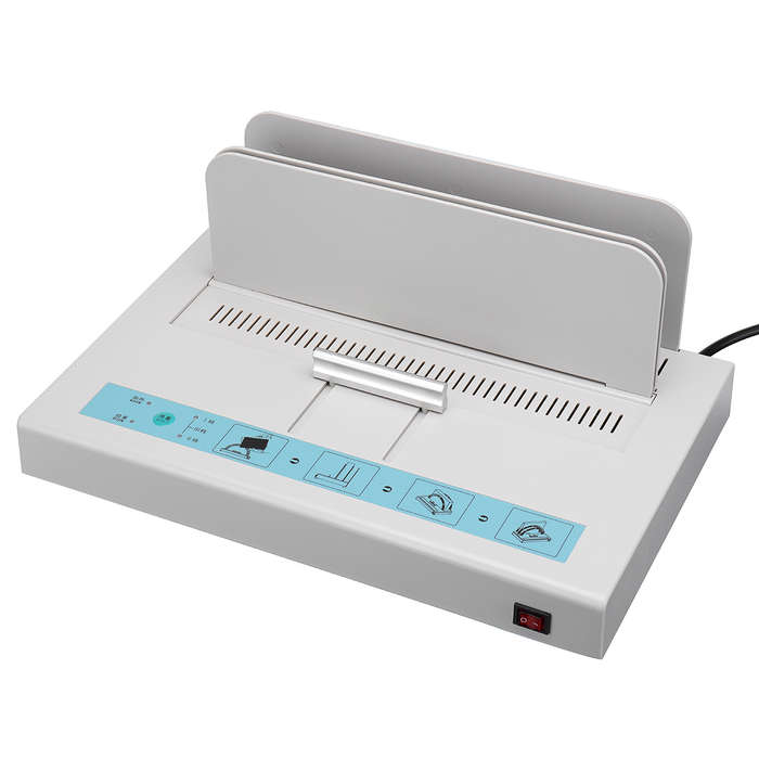 220V Hot Melt Thermal Binding Machine Electric Binder Machine Hot Glue Hard Cover Binder for A3 A4