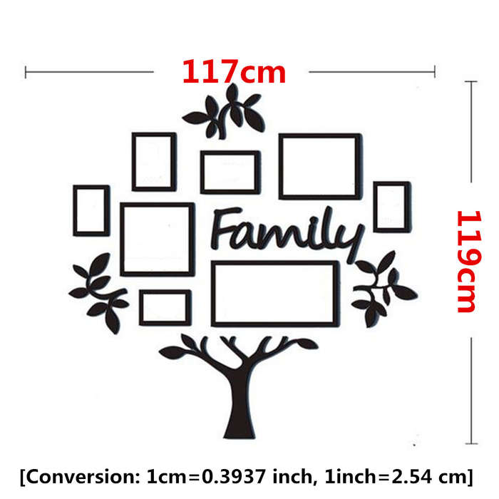 Family Tree Frame Collage Pictures Photo Frame Collage Photo Wall Mount Decor Wedding