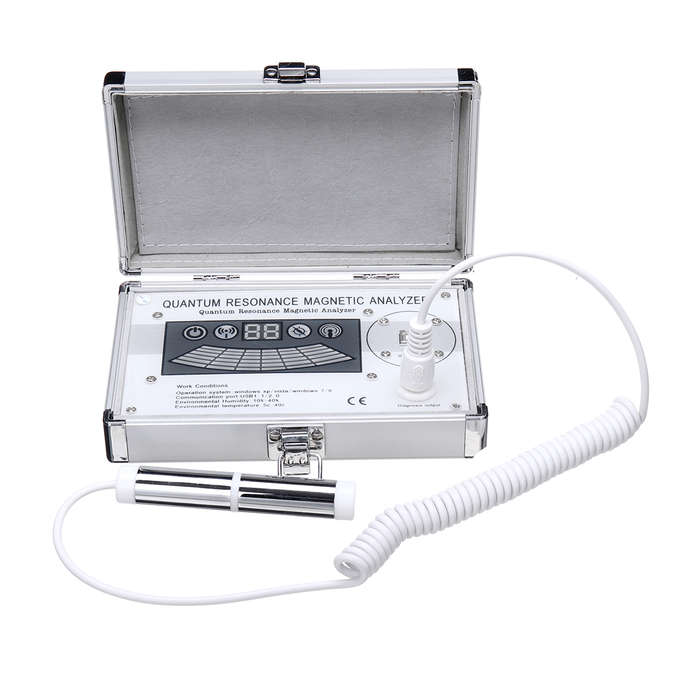 USB Quantum Magnetic Resonance Health Body Analyzer English Massage Therapy Device