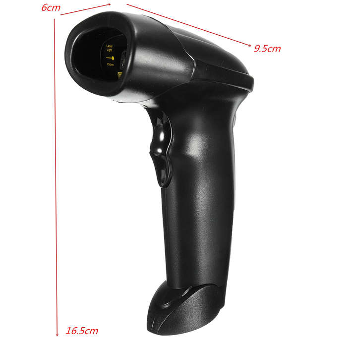 USB2.0 Wired 1D 2D/QR Barcode QR Bar Code Image Scanner Reader for Windows
