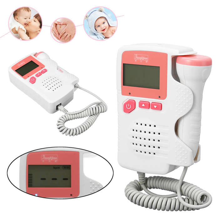 2.0MHz LCD Digital Prenatal Fetal Doppler Heart Monitor