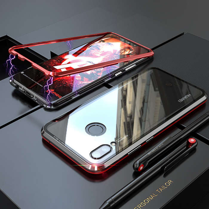 Bakeey 360 Magnetic Adsorption Upgraded Version Protective Case for Huawei P20 / P20 Lite / P20 Pro