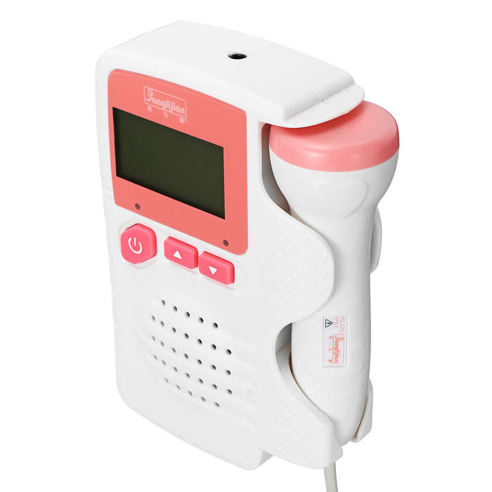 2.0MHz LCD Digital Prenatal Fetal Doppler Heart Monitor