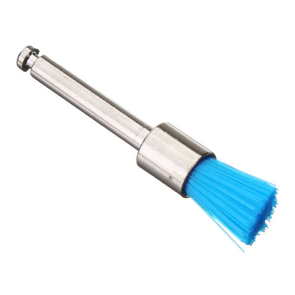 200pcs Nylon Latch Flat Head Polishing Brushes Set White and Colorful Cleaning Brushes Kit
