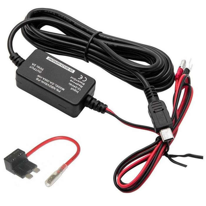 Car Hard Wire Kit Buck Module For Nextbase Mini Micro DVR