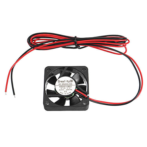 Creality 3D 40*40*10mm 12V High Speed DC Brushless 4010 Cooling Fan