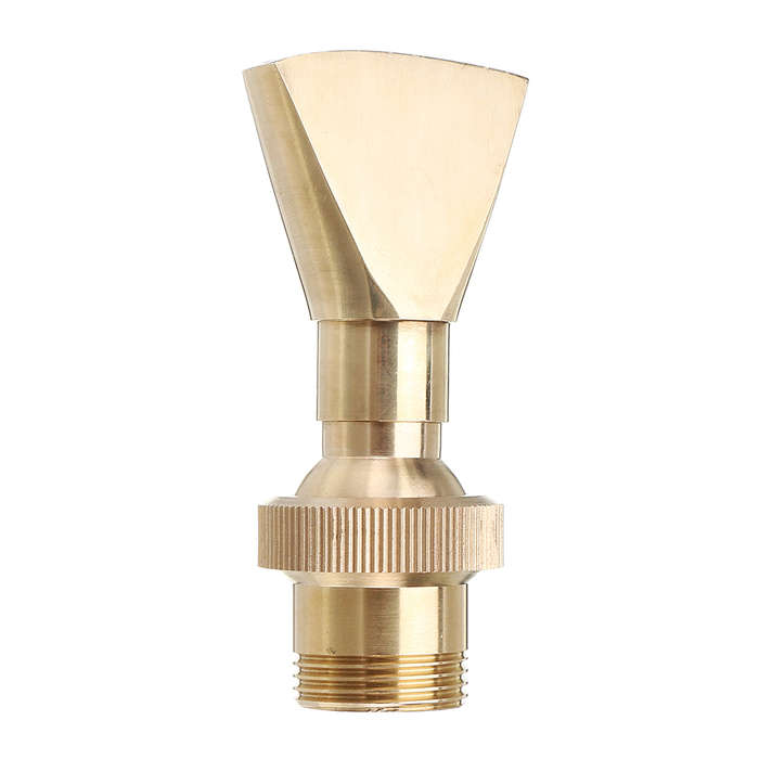 Universal All Brass Adjustable Fan Nozzle