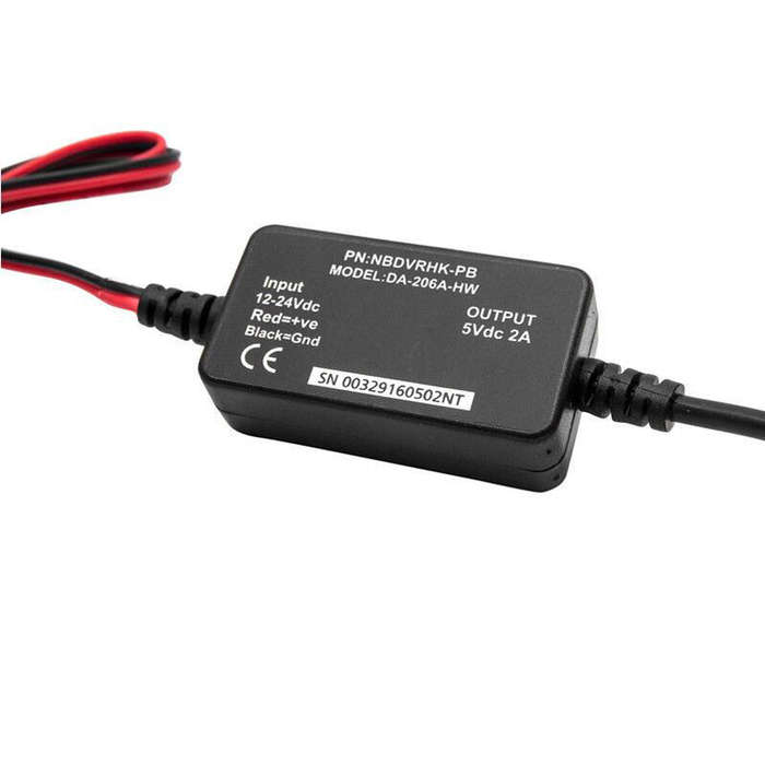 Car Hard Wire Kit Buck Module For Nextbase Mini Micro DVR