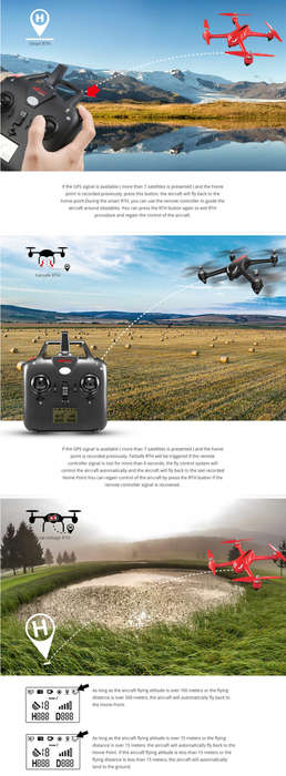 MJX B2W Bugs 2W WiFi FPV Brushless With 1080P HD Camera GPS RC Drone Quadcopter RTF - 1.34kg